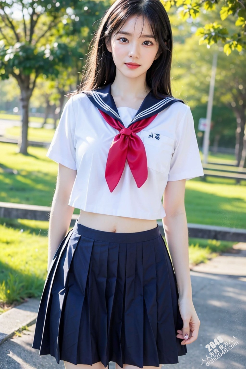 清纯校服少女的阳光午后：制服诱惑与青春的悸动(47)