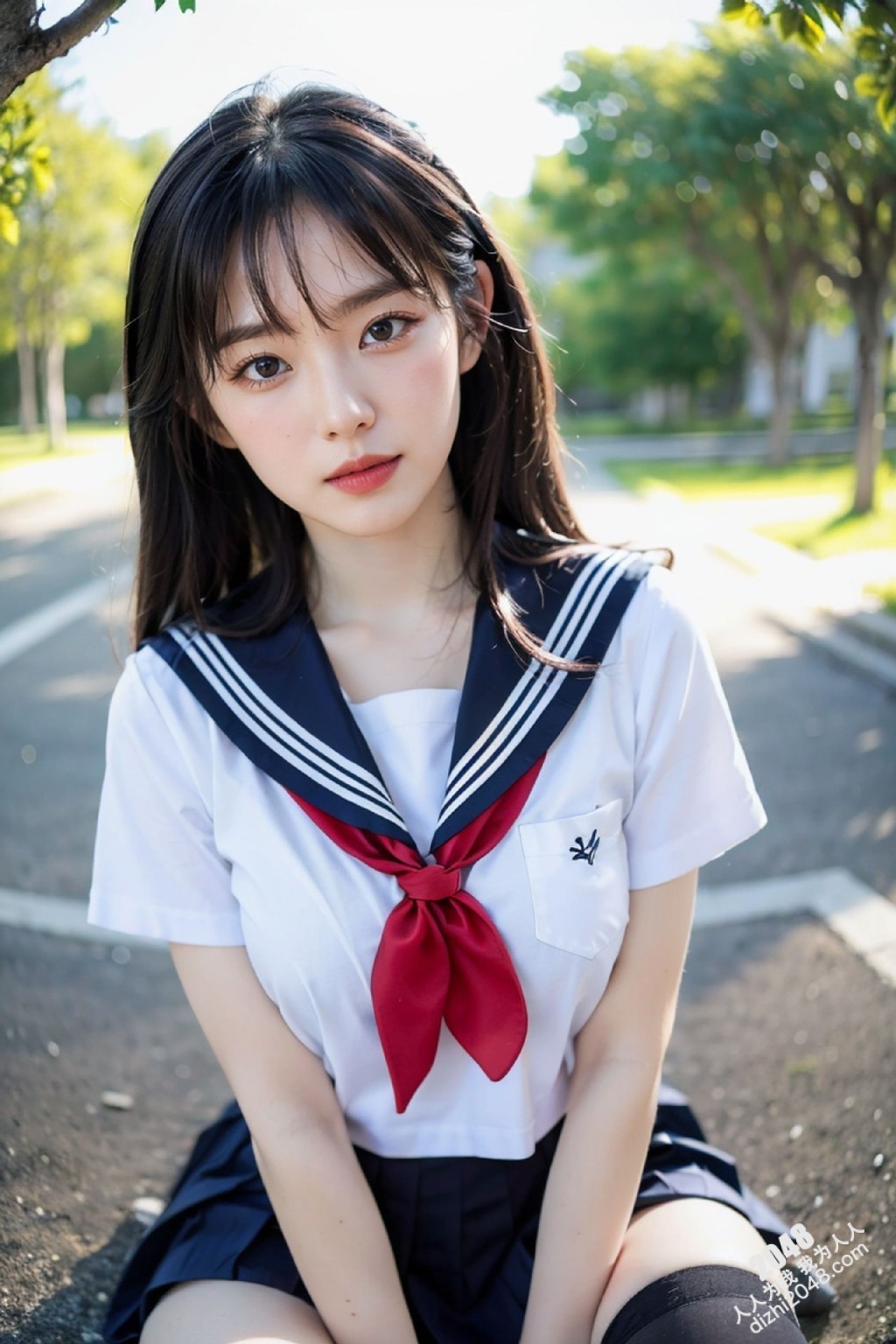 清纯校服少女的阳光午后：制服诱惑与青春的悸动(49)