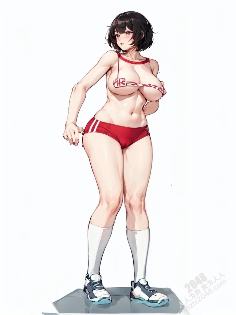 运动少女的火热夏天：人像写真集(4)