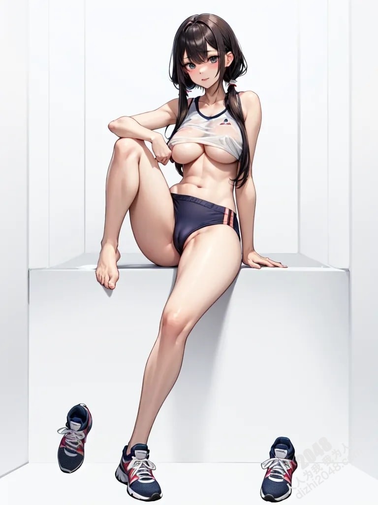 运动少女的火热夏天：人像写真集(7)