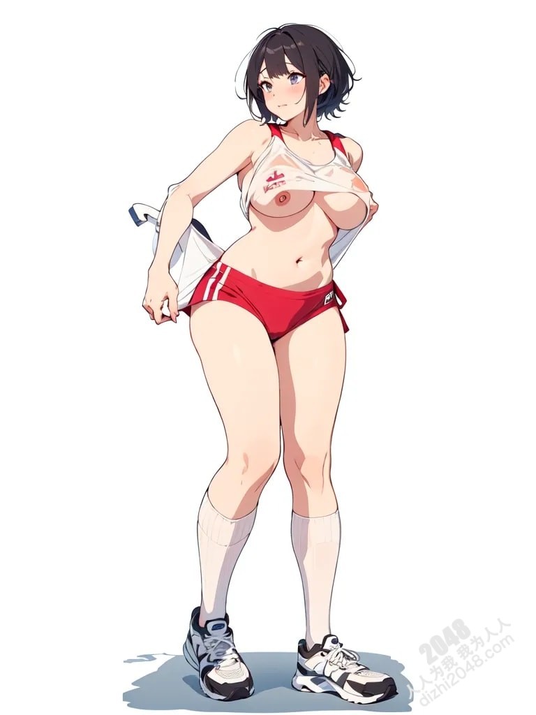 运动少女的火热夏天：人像写真集(27)