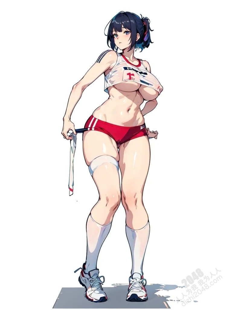 运动少女的火热夏天：人像写真集(26)