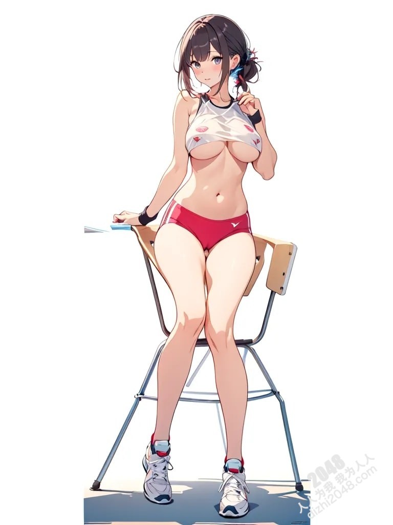 运动少女的火热夏天：人像写真集(30)