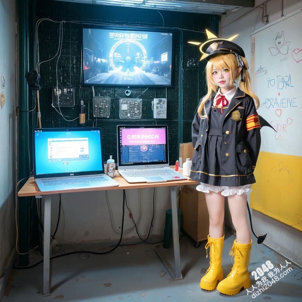 2048年人工智能少女dizhi2048.com：制服诱惑，制服诱惑，二次元AI少女的禁忌游戏(2)