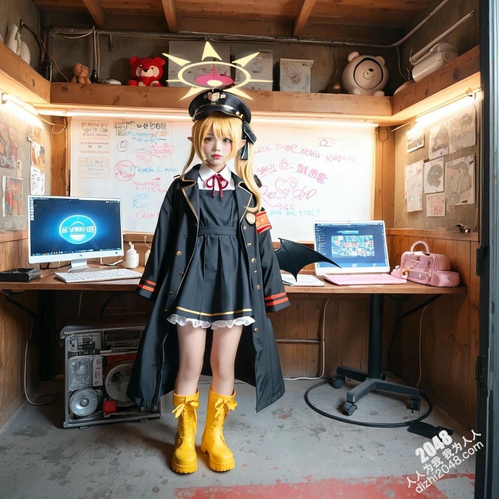 2048年人工智能少女dizhi2048.com：制服诱惑，制服诱惑，二次元AI少女的禁忌游戏(5)