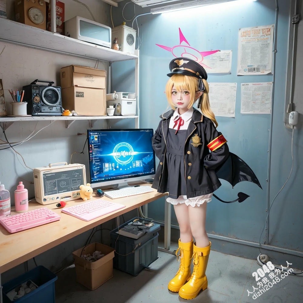 2048年人工智能少女dizhi2048.com：制服诱惑，制服诱惑，二次元AI少女的禁忌游戏(6)
