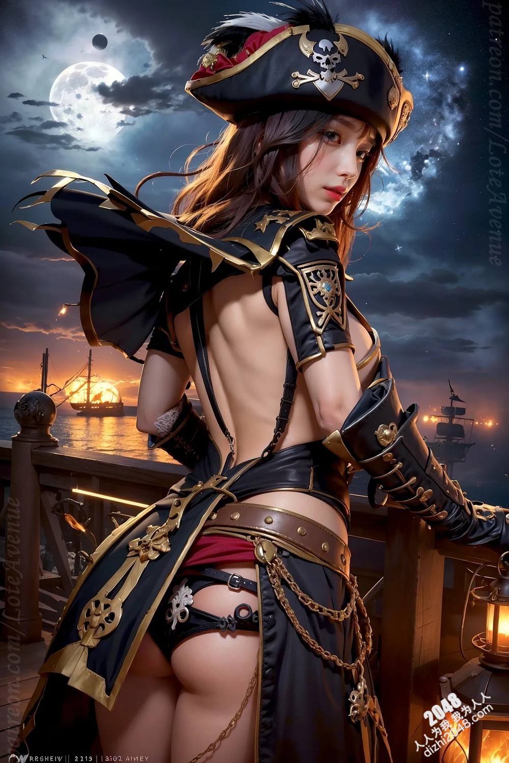 海盗女王洛特：黑夜魅影，性感海盗的诱惑(3)