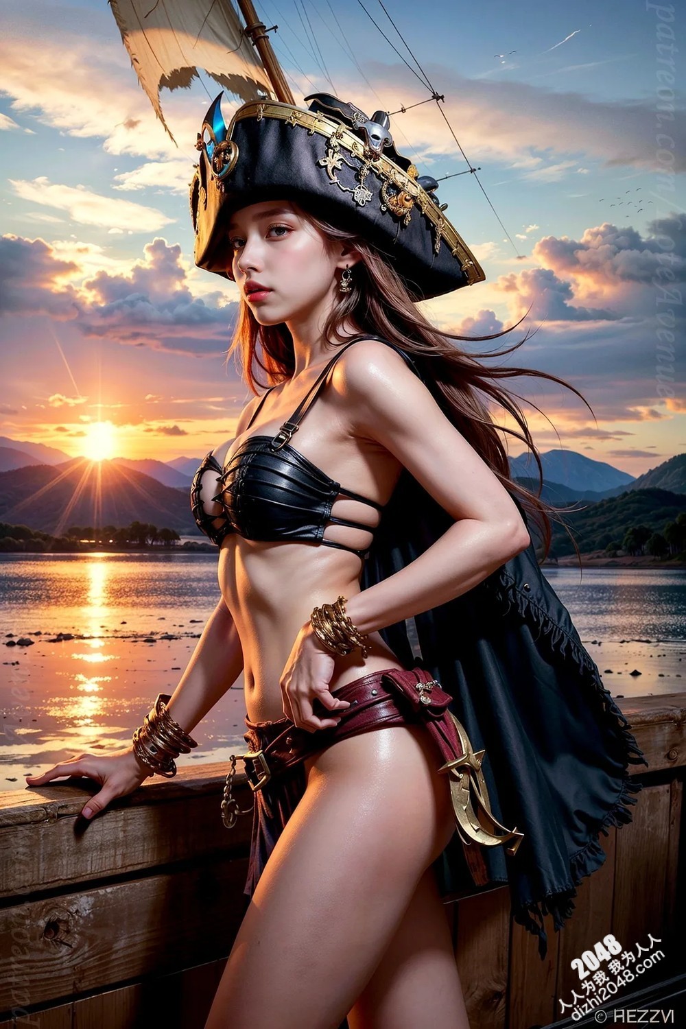 海盗女王洛特：黑夜魅影，性感海盗的诱惑(7)