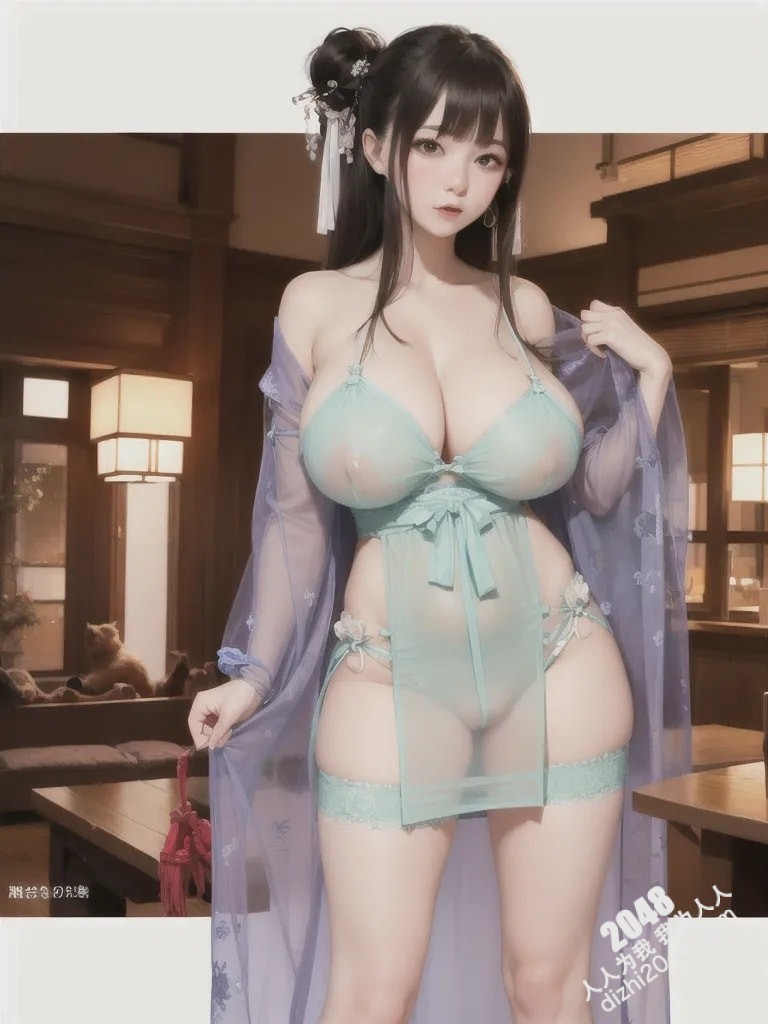 和服美人：春日私语，诱人春光(25)