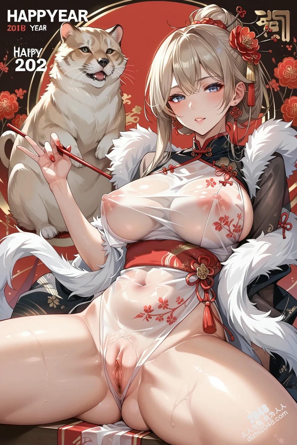旗袍佳人：蛇年魅惑(16)