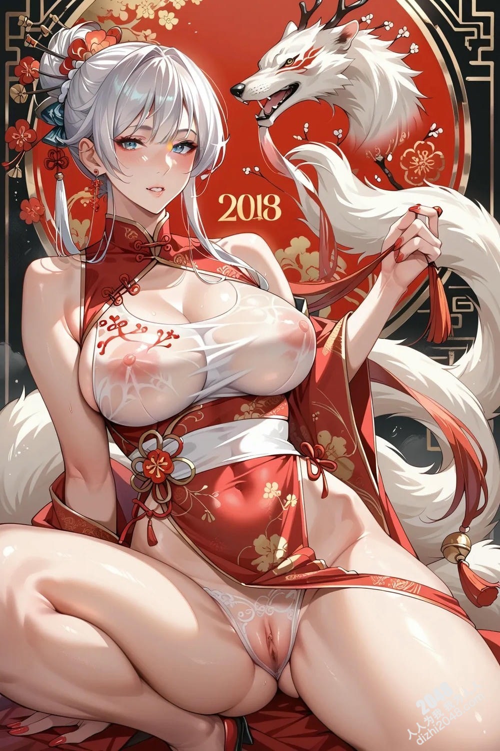 旗袍佳人：蛇年魅惑(18)