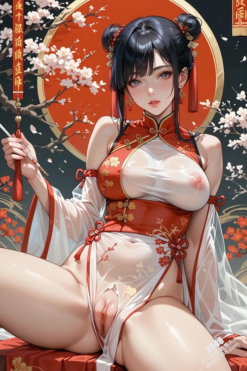 旗袍佳人：蛇年魅惑(27)