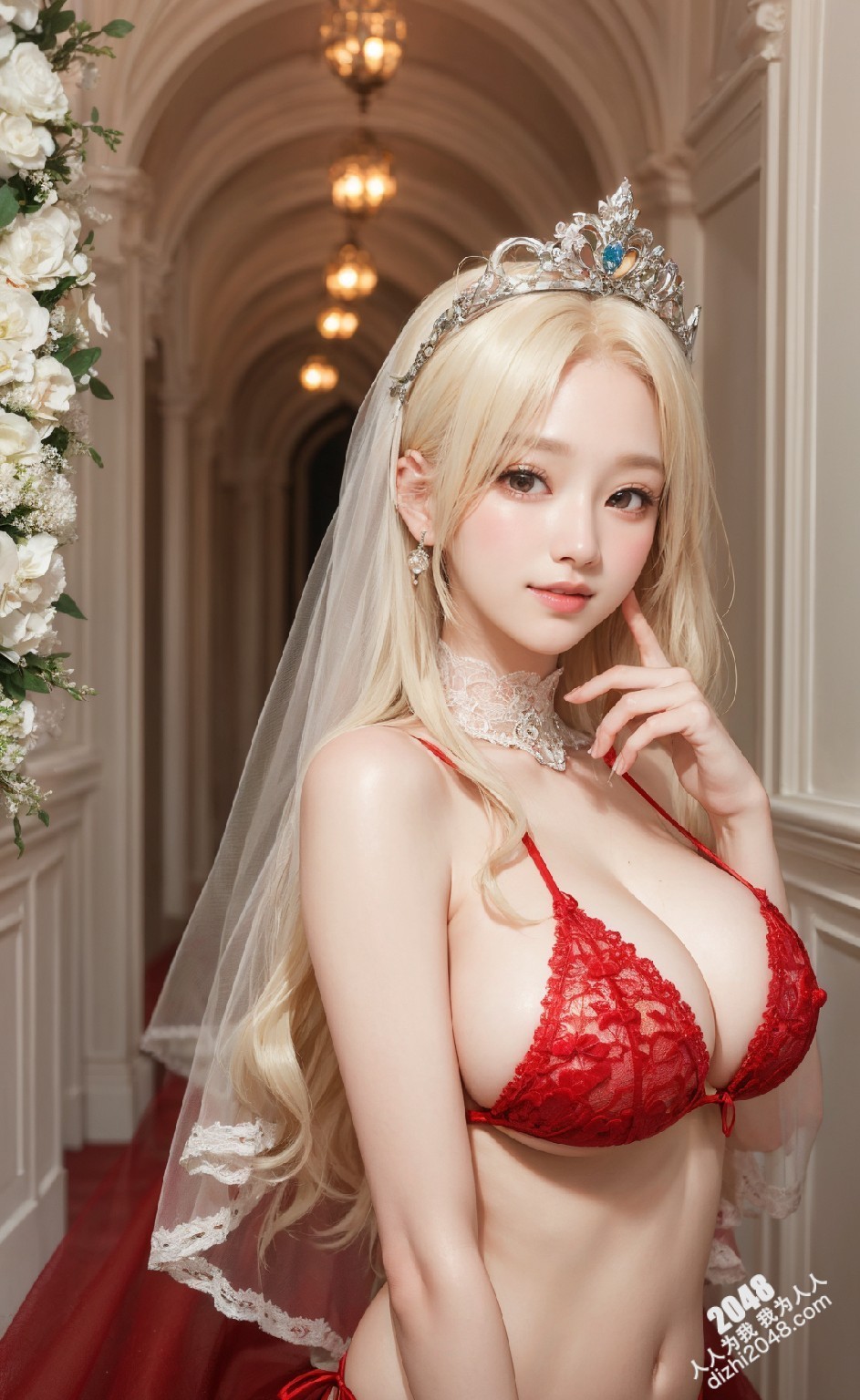 红纱公主的秘密：火辣身材写真集，极致诱惑，让人心跳加速(13)