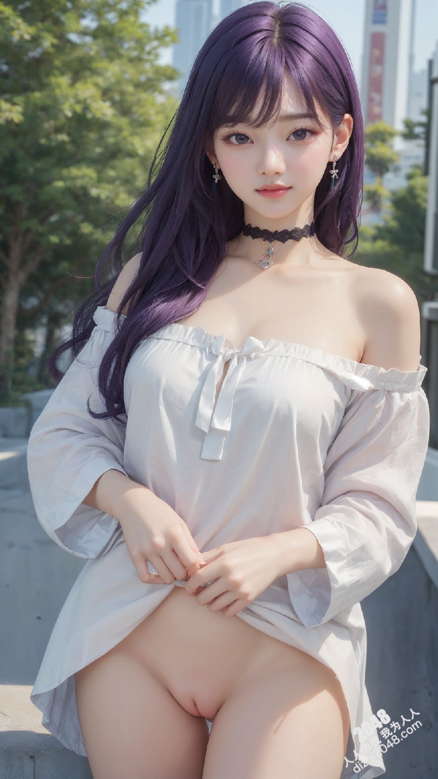 纯白少女的秘密花园：轻纱遮掩下的粉嫩春光，午后私密诱惑(14)