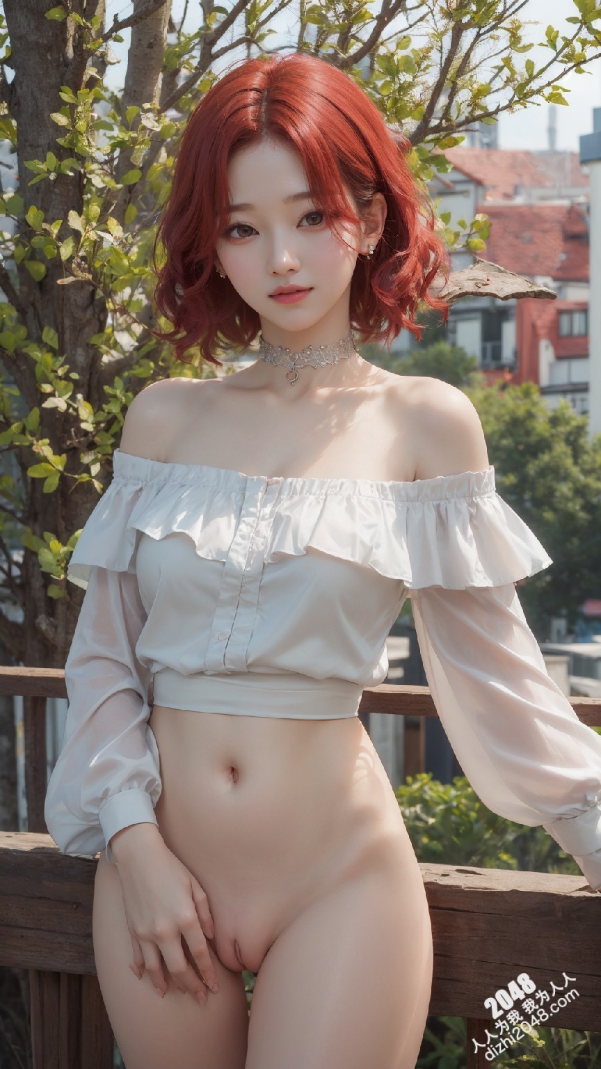 纯白少女的秘密花园：轻纱遮掩下的粉嫩春光，午后私密诱惑(24)