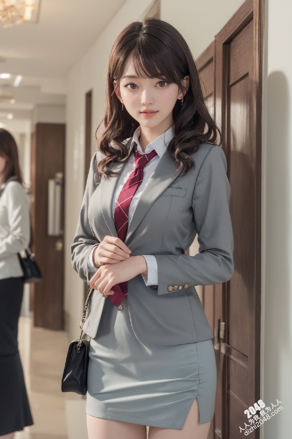 制服诱惑：清纯校花姐妹花，短裙下的秘密，让人浮想联翩(18)