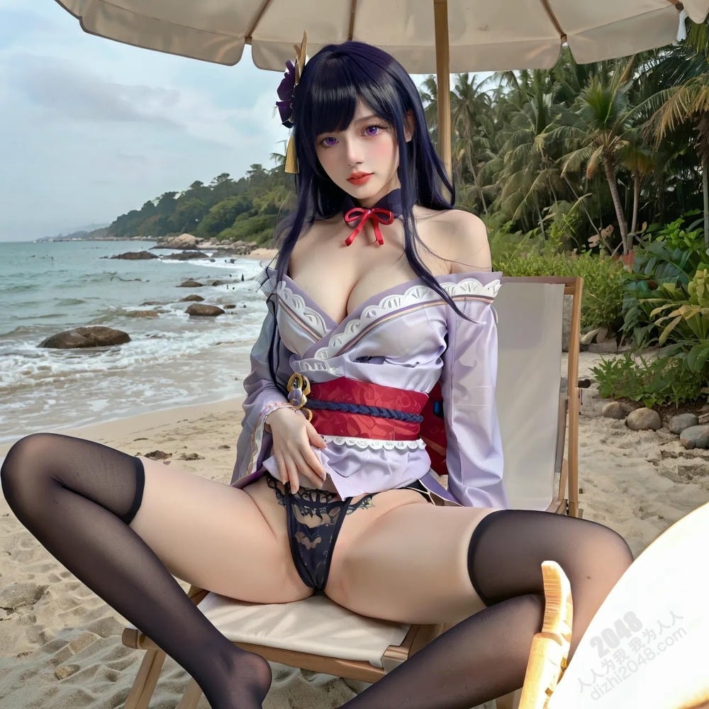 AI少女的禁区诱惑：镜中倒影与现实的交融，紫发轻抚，古韵衣衫滑落，展现令人窒息的曼妙曲线，饱满臀部在阳光下泛着光泽，勾勒出令人心跳加速的轮廓。(23)