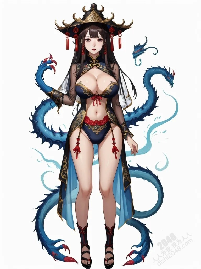 东方魅妖：青衣女子与神秘藤蔓的禁忌之恋(19)