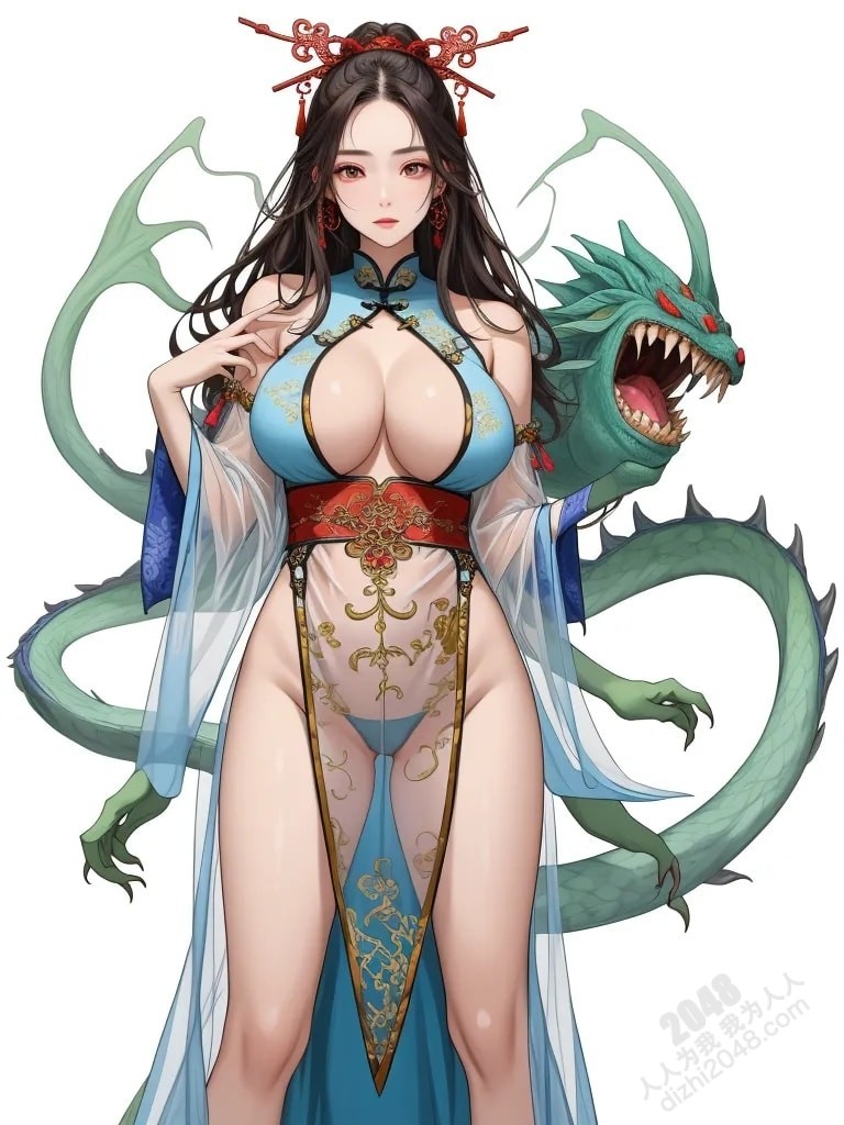 东方魅妖：青衣女子与神秘藤蔓的禁忌之恋(24)