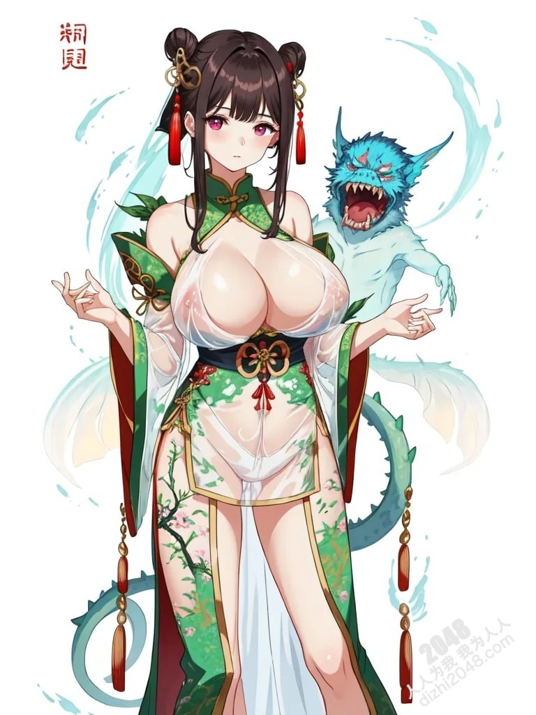 东方魅妖：青衣女子与神秘藤蔓的禁忌之恋(27)