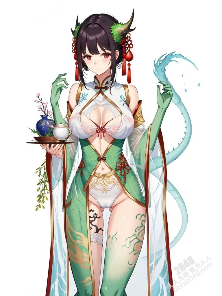 东方魅妖：青衣女子与神秘藤蔓的禁忌之恋(28)