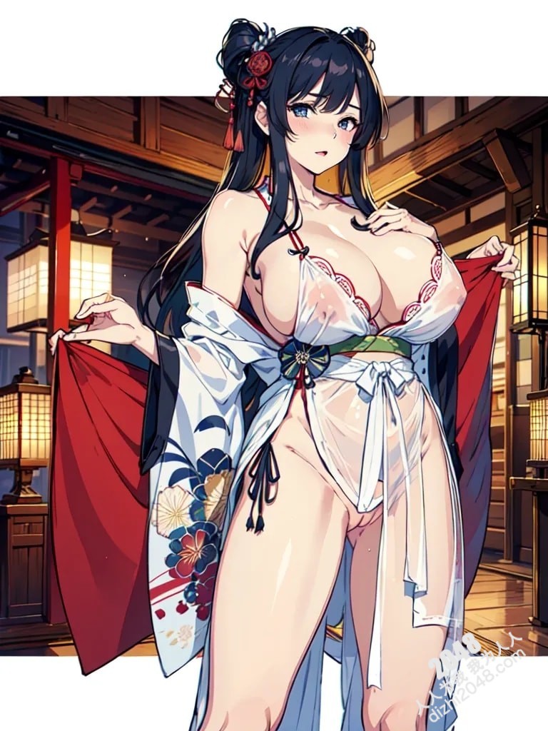 和风佳人：紫藤萝下的秘密—日系和服诱惑写真(4)