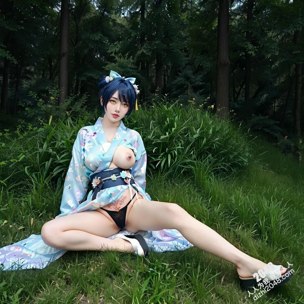 紫发尤物厕所诱惑：人妻Coser大胆写真，极致魅惑挑战你的感官极限！(14)