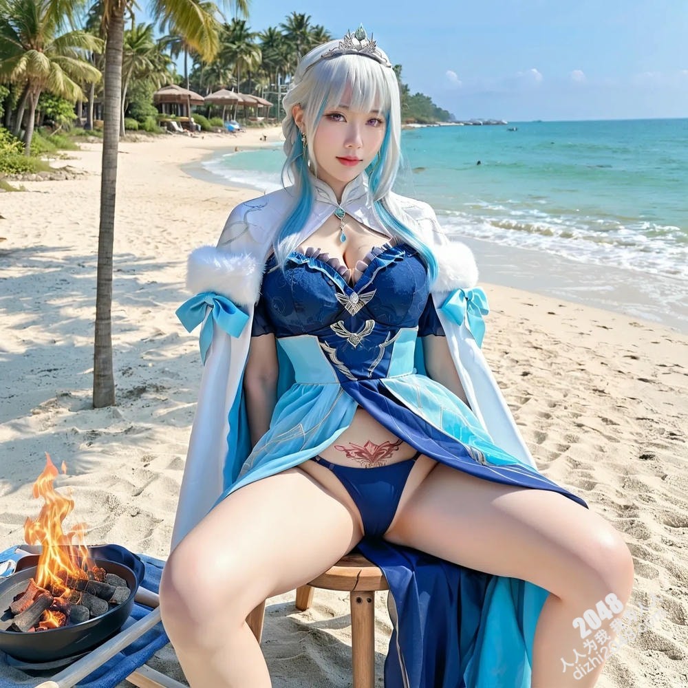 AI美女Coser酒吧魅惑写真：性感漆皮装扮，展现完美身材曲线(24)