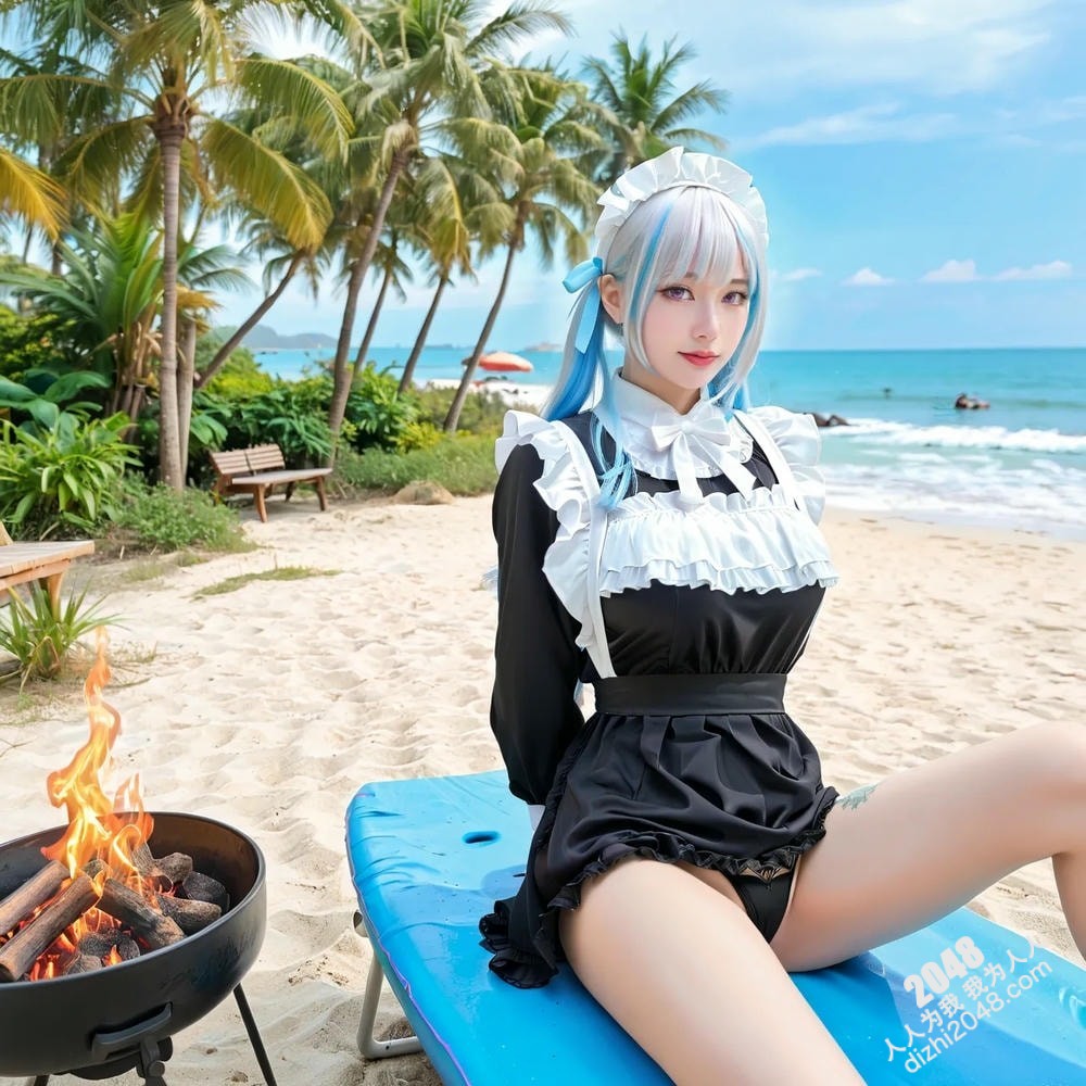 AI美女Coser酒吧魅惑写真：性感漆皮装扮，展现完美身材曲线(29)