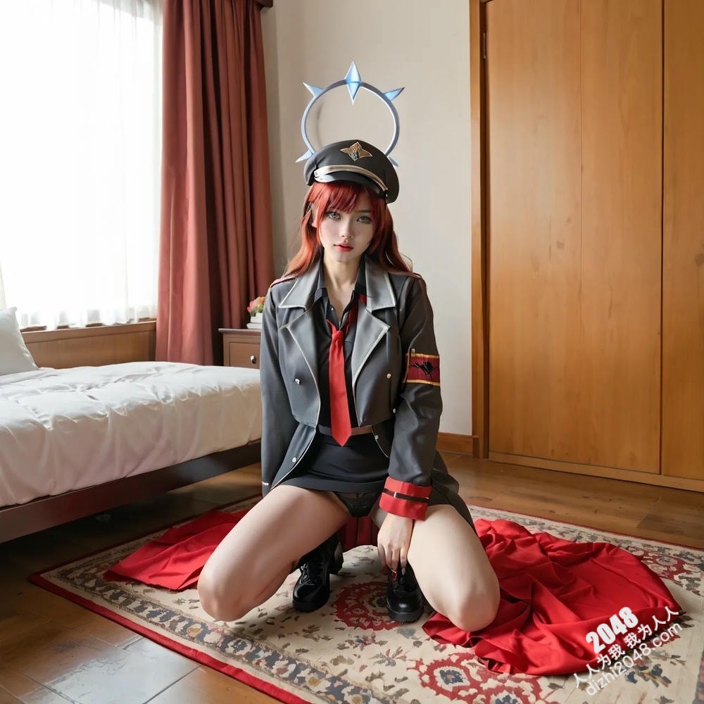 森林系少女的私密写真：猫耳制服诱惑，清纯与魅惑的极致碰撞(22)