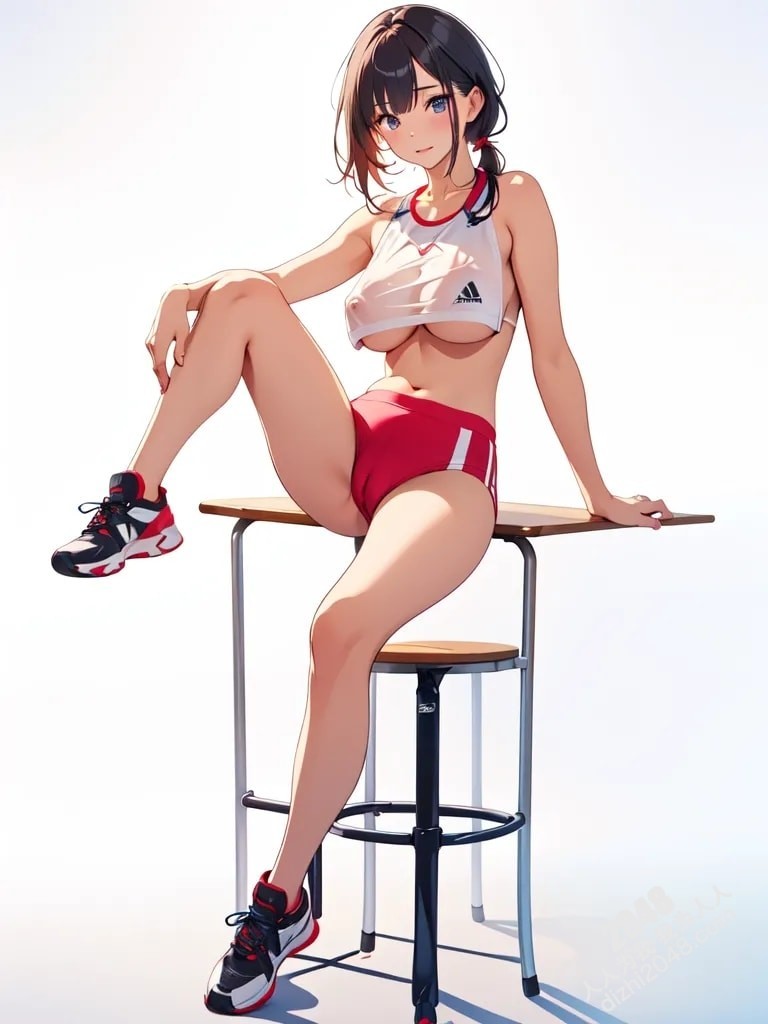运动少女的诱惑：阳光下的曼妙身姿