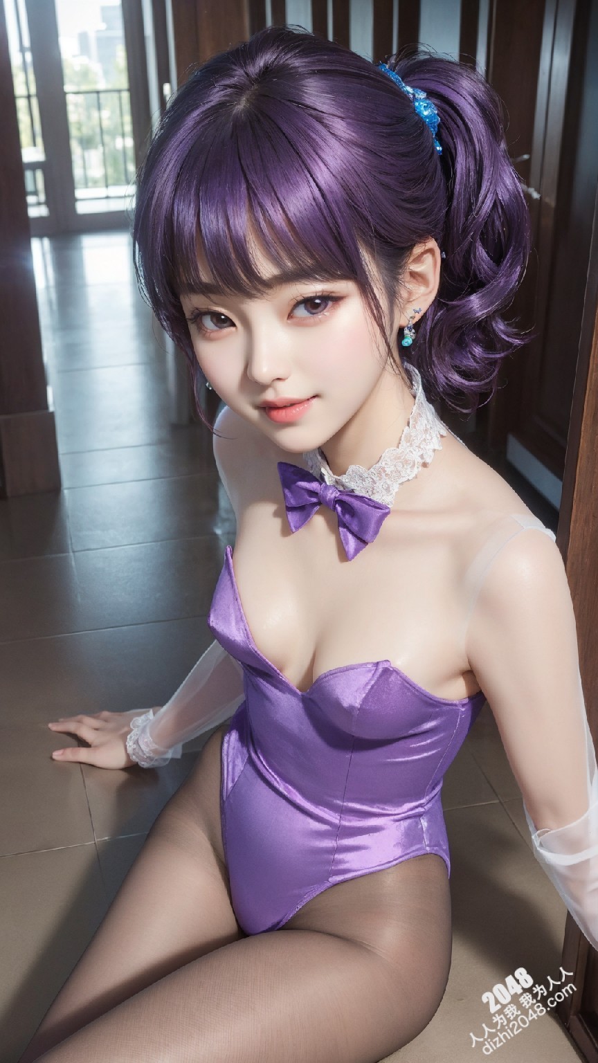 WLT写真集：少女的秘密花园，蓝色诱惑，高清写真，性感写真，极致诱惑，美腿写真，高清无码，福利写真(48)