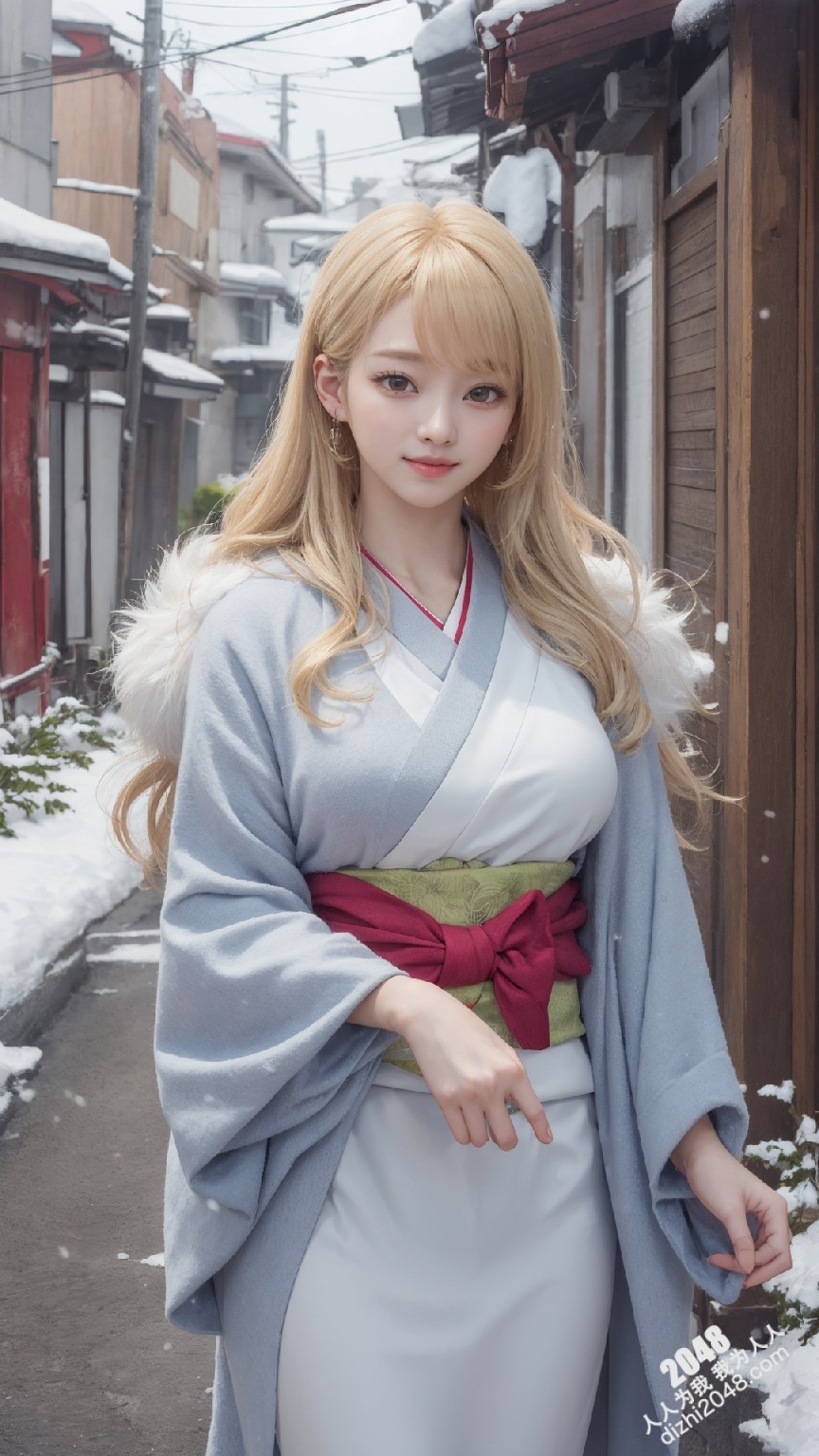 京都雪夜，和服美人：绯色诱惑(7)