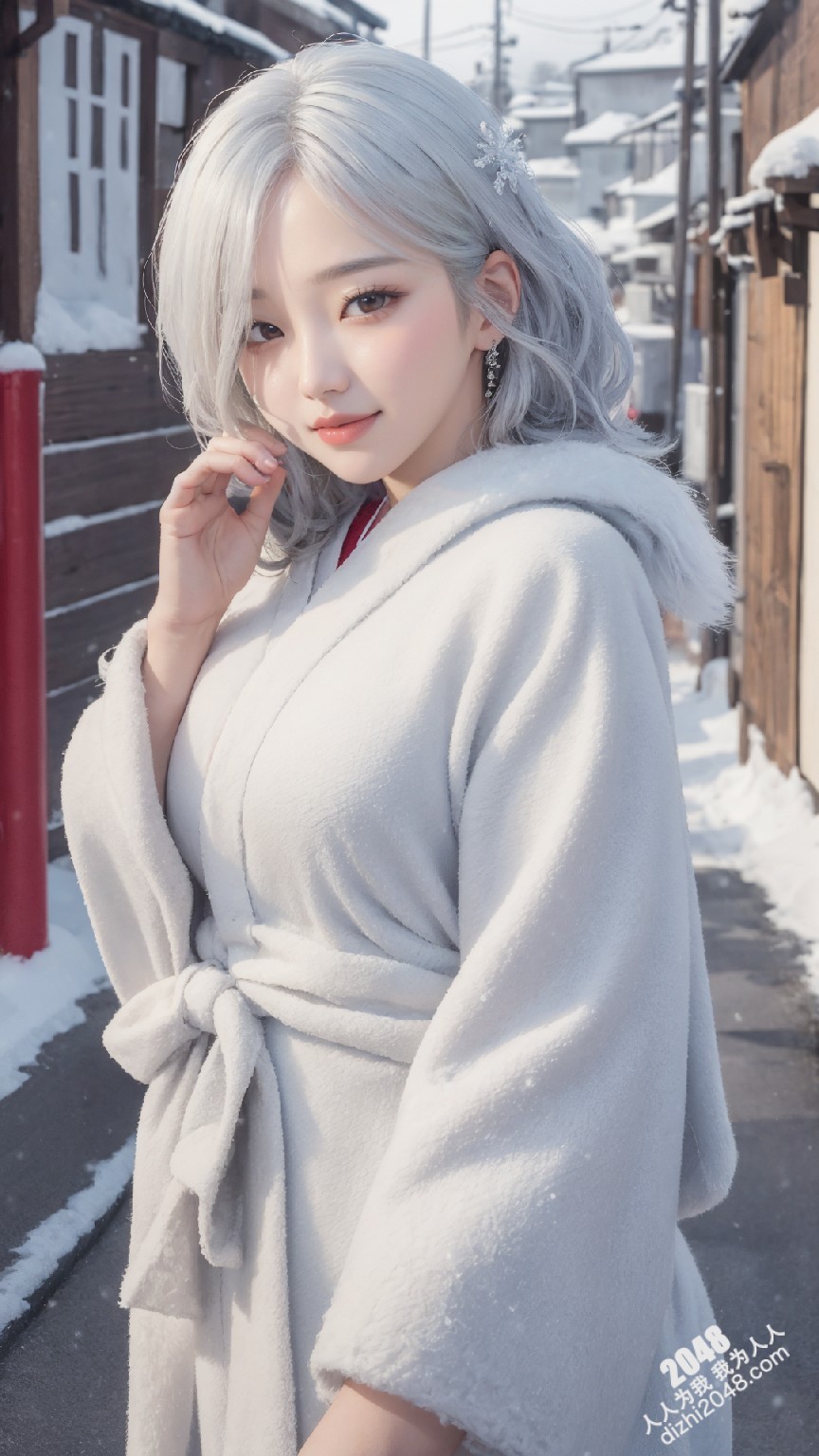 京都雪夜，和服美人：绯色诱惑(11)