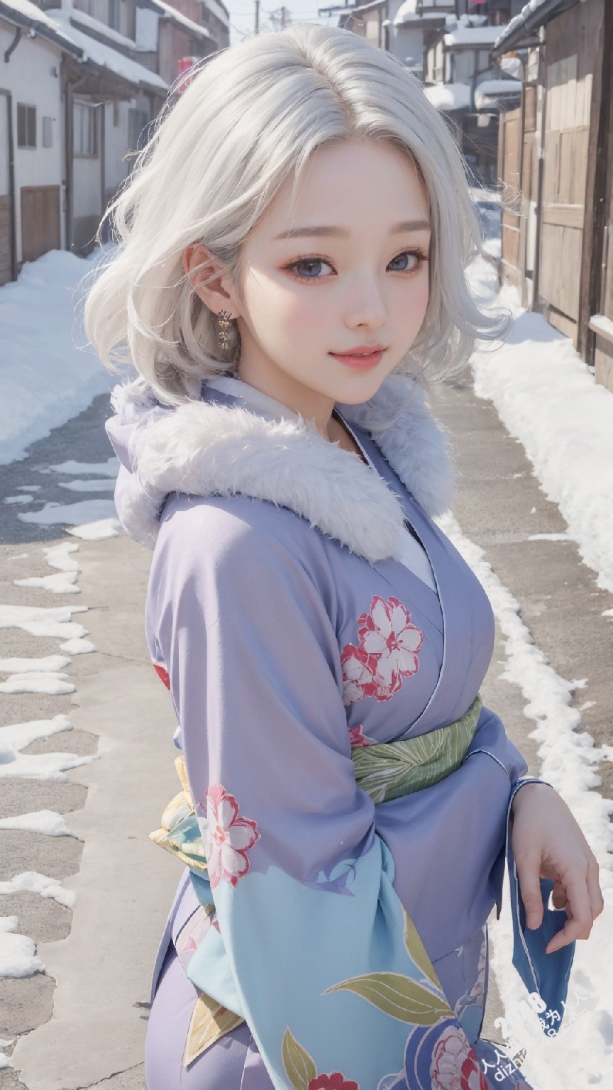 京都雪夜，和服美人：绯色诱惑(16)