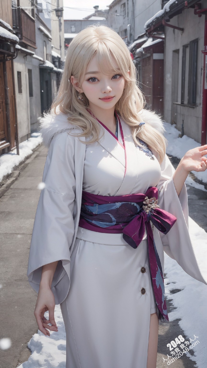 京都雪夜，和服美人：绯色诱惑(18)