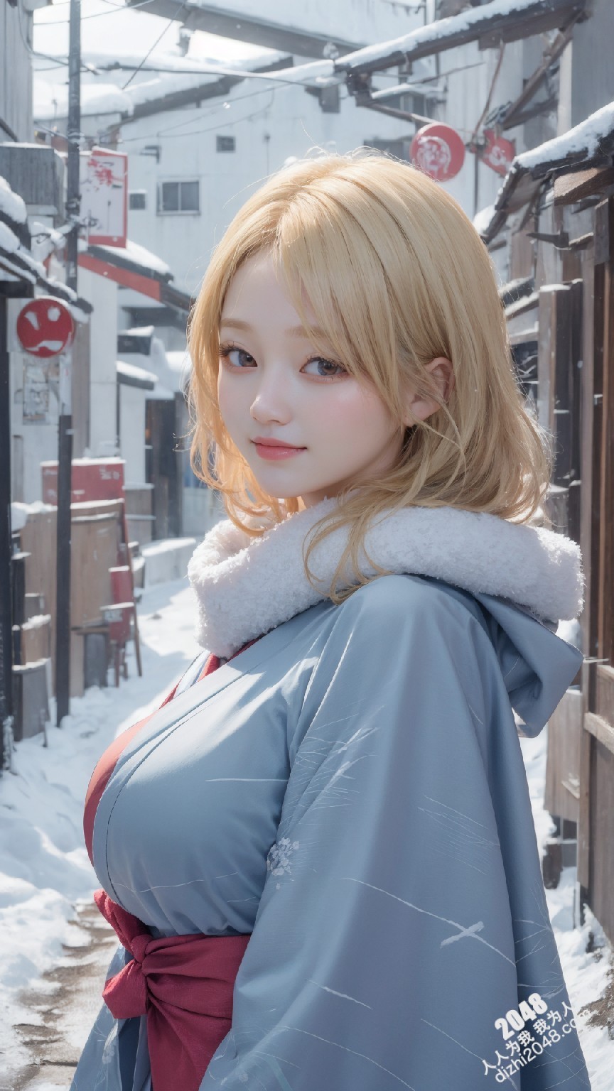 京都雪夜，和服美人：绯色诱惑(25)
