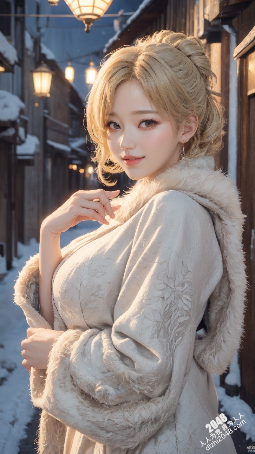 京都雪夜，和服美人：绯色诱惑(27)