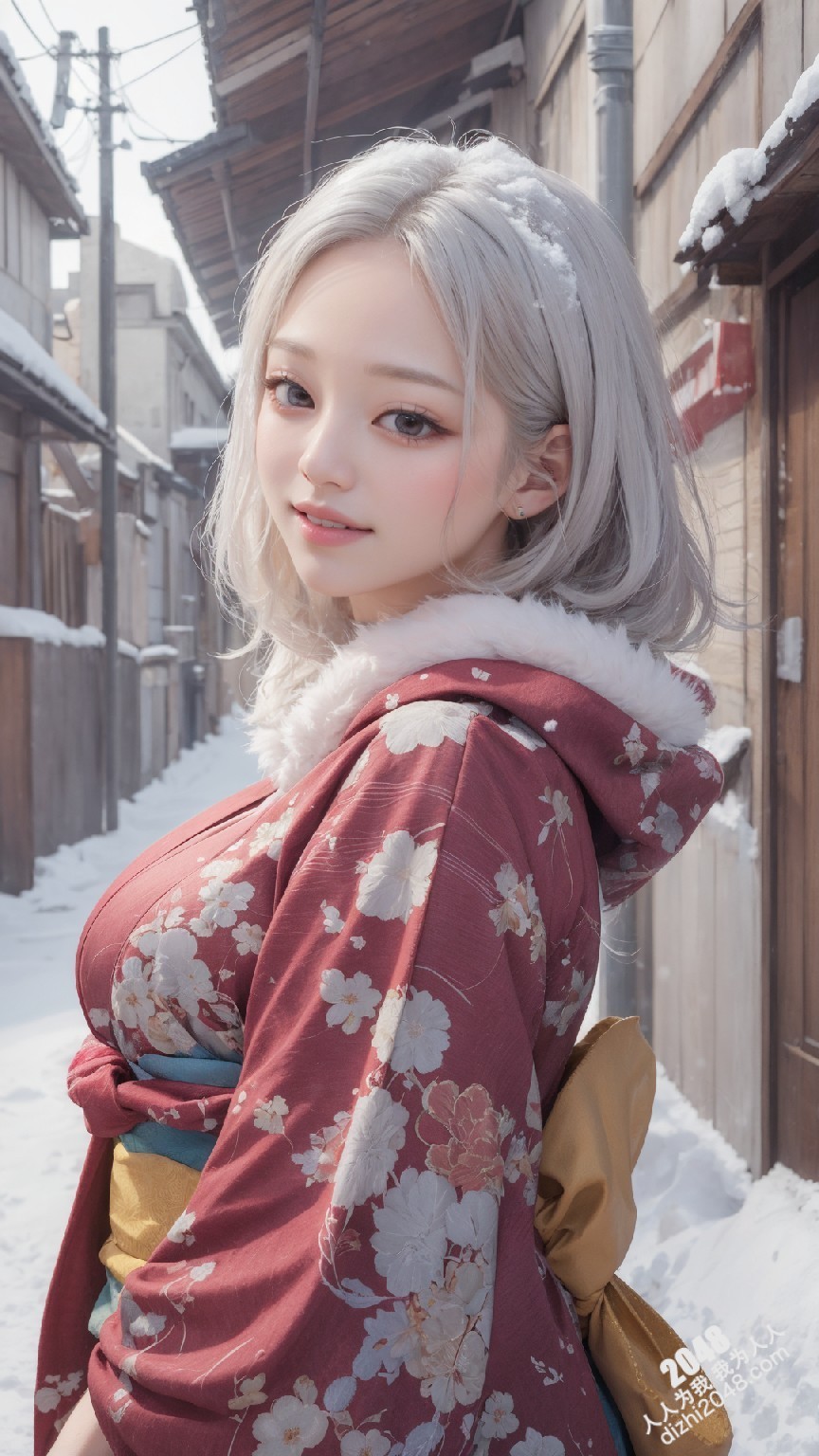 京都雪夜，和服美人：绯色诱惑(37)