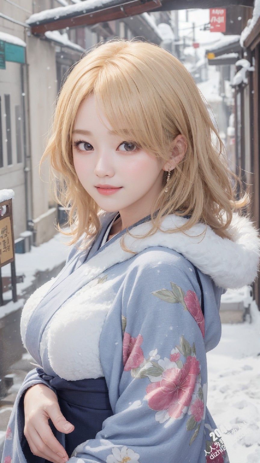 京都雪夜，和服美人：绯色诱惑(40)