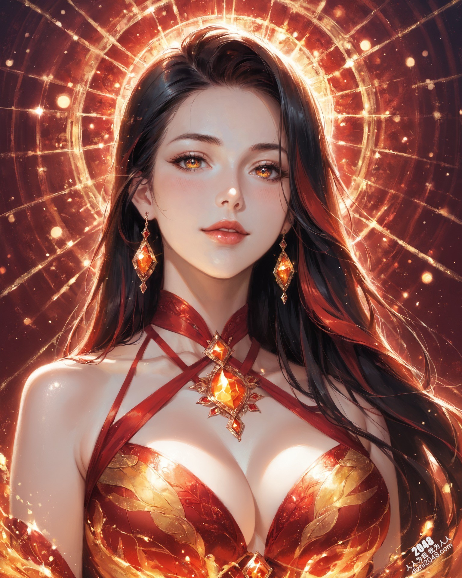 东方古国女战神艾丽西亚：黄金战甲下的曼妙身姿与无尽杀戮(11)