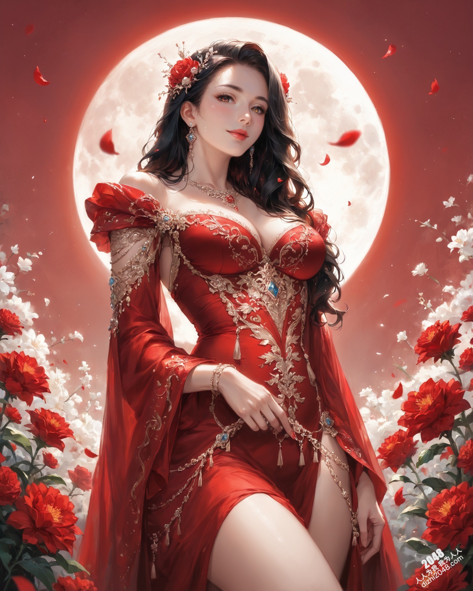 东方古国女战神艾丽西亚：黄金战甲下的曼妙身姿与无尽杀戮(24)
