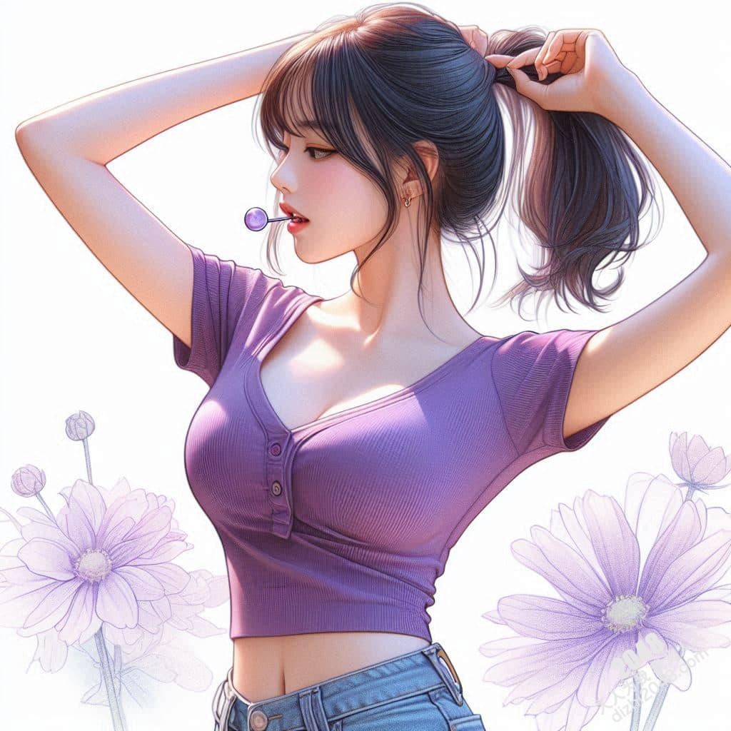 香港海边邂逅：撩发、绑马尾的致命诱惑，她，让人心动不已(3)