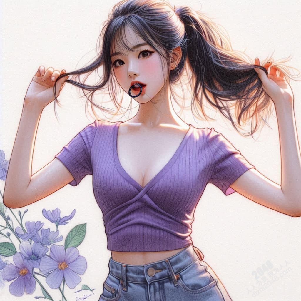 香港海边邂逅：撩发、绑马尾的致命诱惑，她，让人心动不已(18)