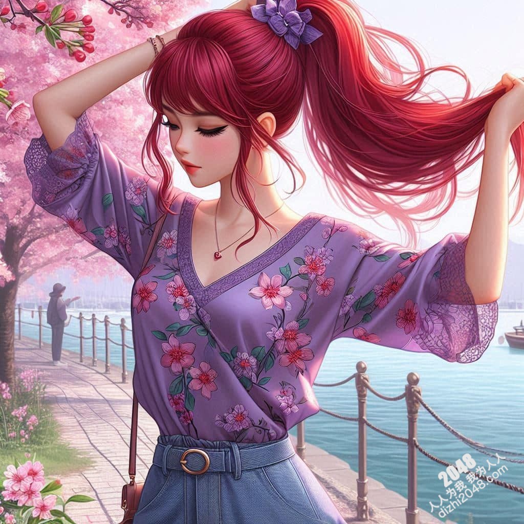 香港海边邂逅：撩发、绑马尾的致命诱惑，她，让人心动不已(42)