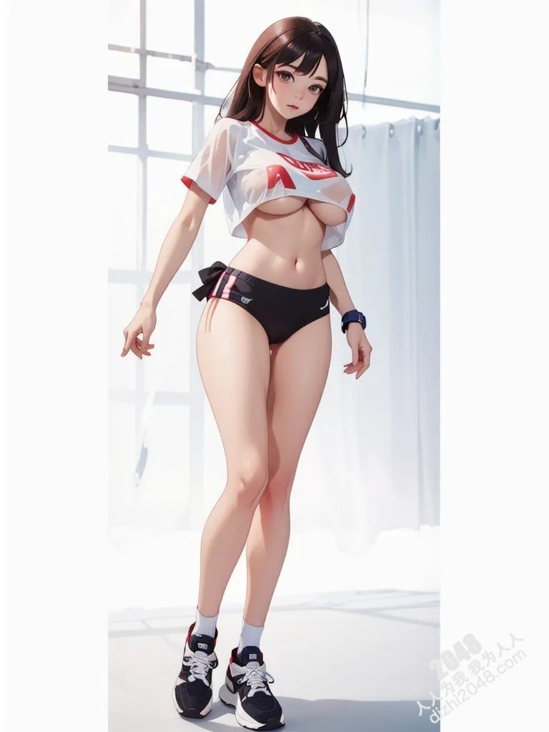 运动少女写真：阳光下的曼妙曲线与青春活力