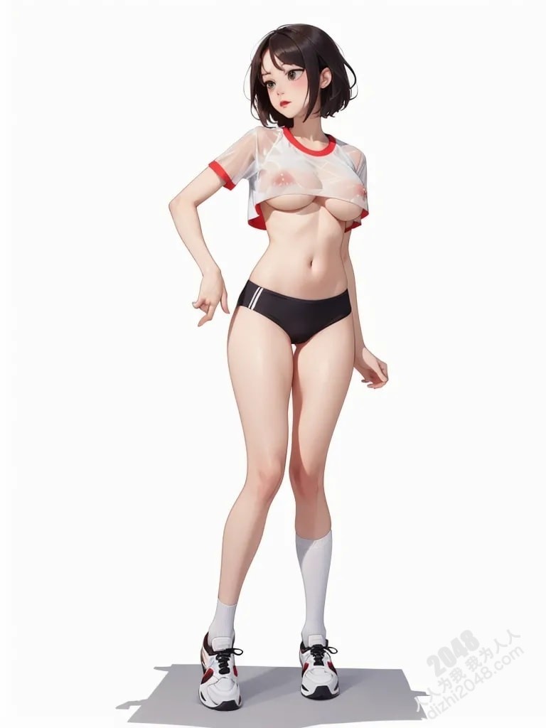运动少女写真：阳光下的曼妙曲线与青春活力(4)