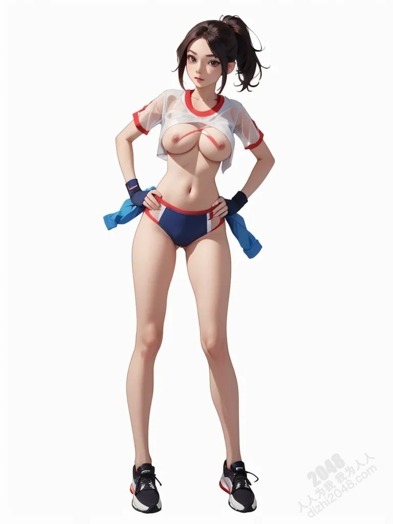 运动少女写真：阳光下的曼妙曲线与青春活力(3)