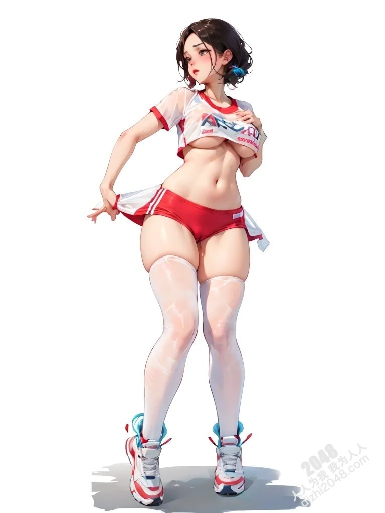 运动少女写真：阳光下的曼妙曲线与青春活力(22)