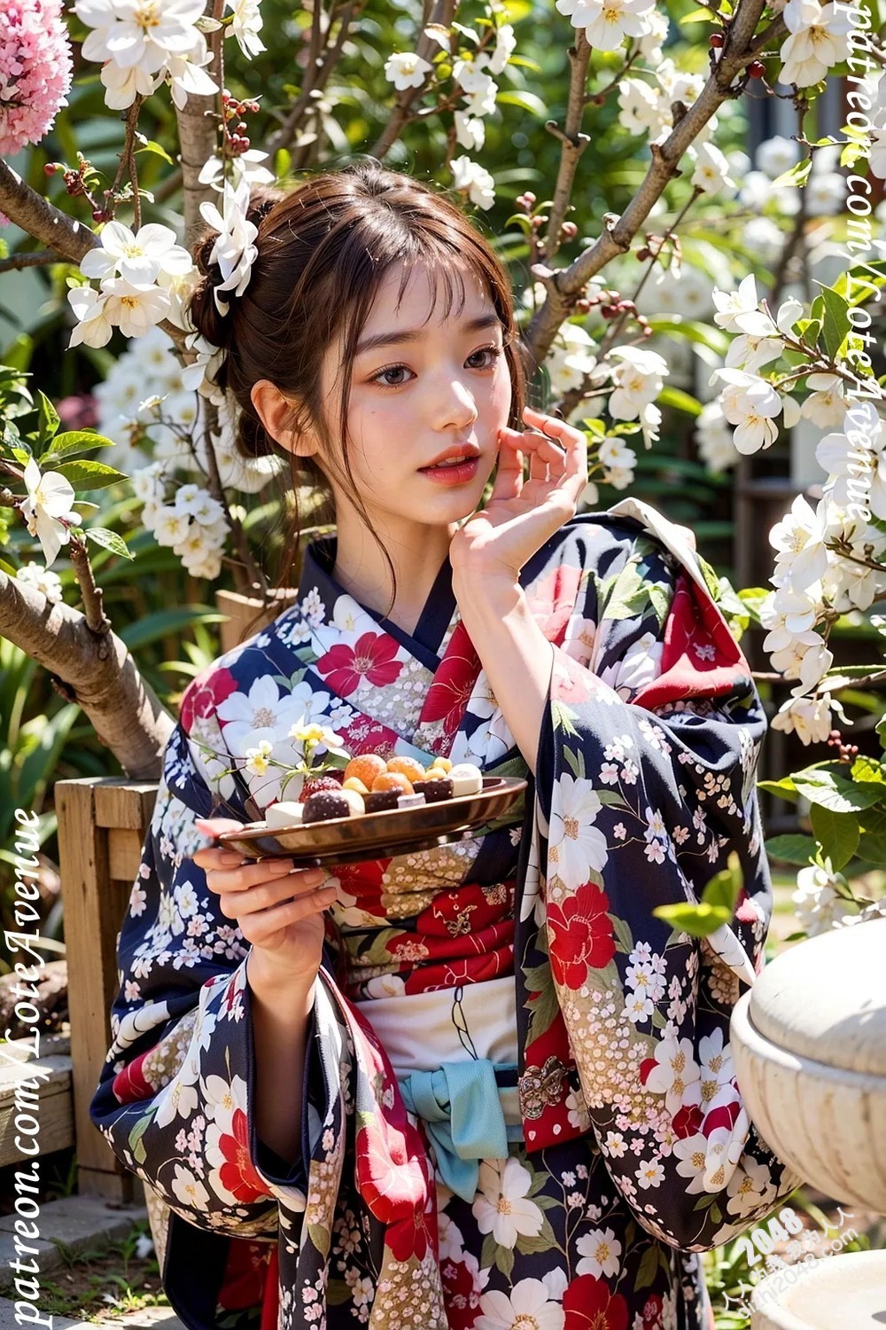 Lote镜头下的日本传统旅行：樱花盛开时节的暧昧邂逅(3)